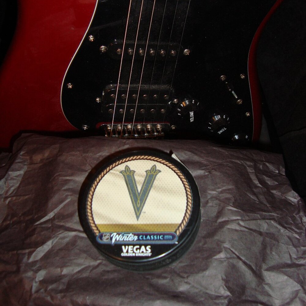 Las Vegas Golden Knights winter classic official NHL game puck, new with tags